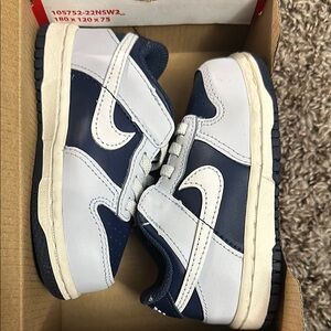 Nike Blue and White Sneakers